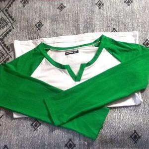 Baseball T with stretch